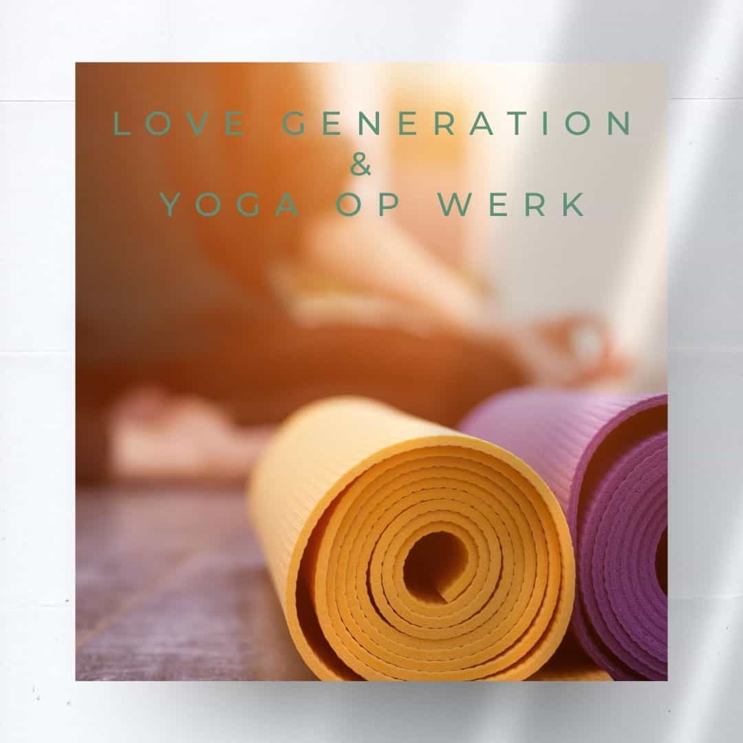 Love generation yoga mat